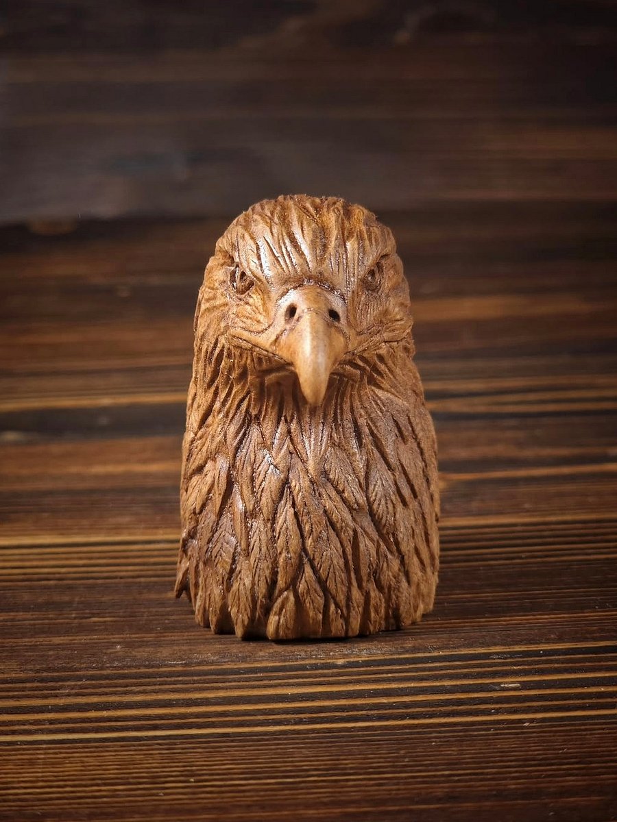 Wooden Eagle Head product image (2)