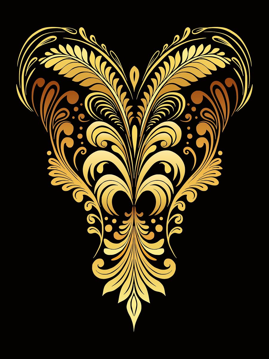 Gold Vintage Glamour Flourishes product image (3)