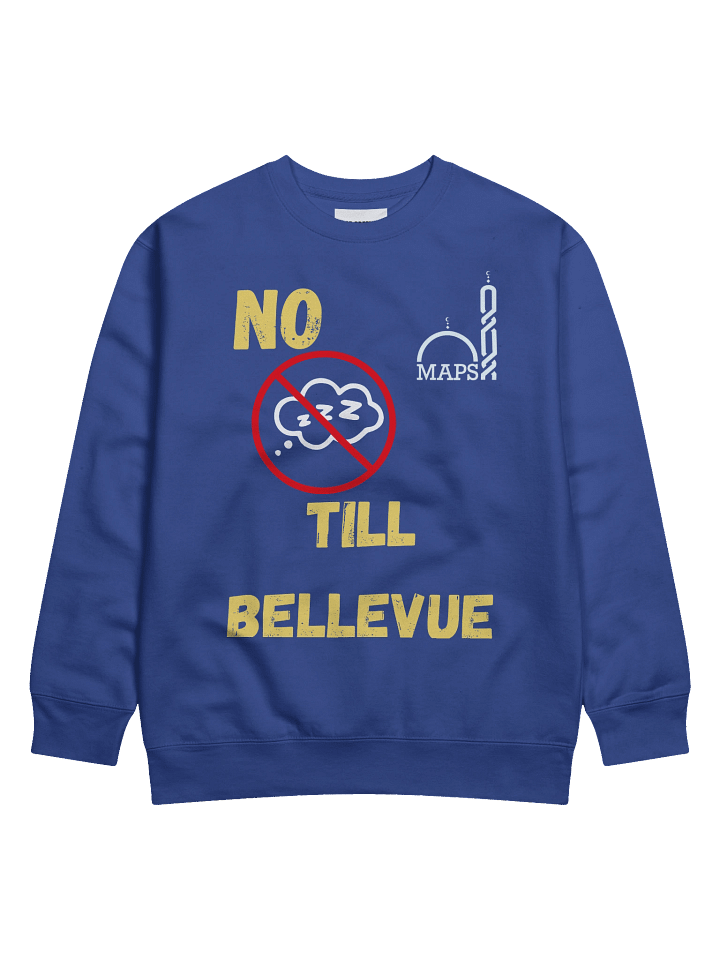 *Limited Edition* MAPS No Sleep Till Bellevue Crew Sweatshirt product image (1)