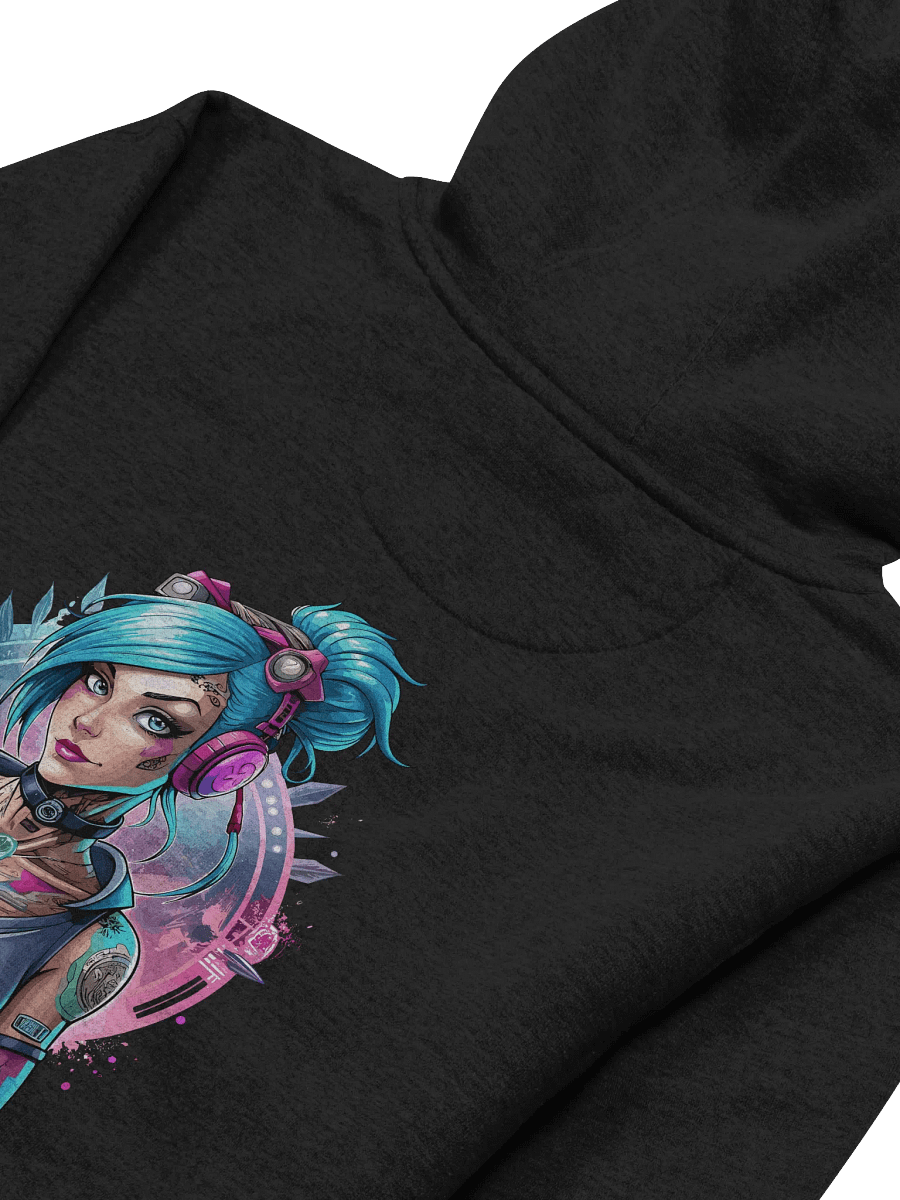 Gamer Girl Vibes Back Printed Hoodie product image (58)