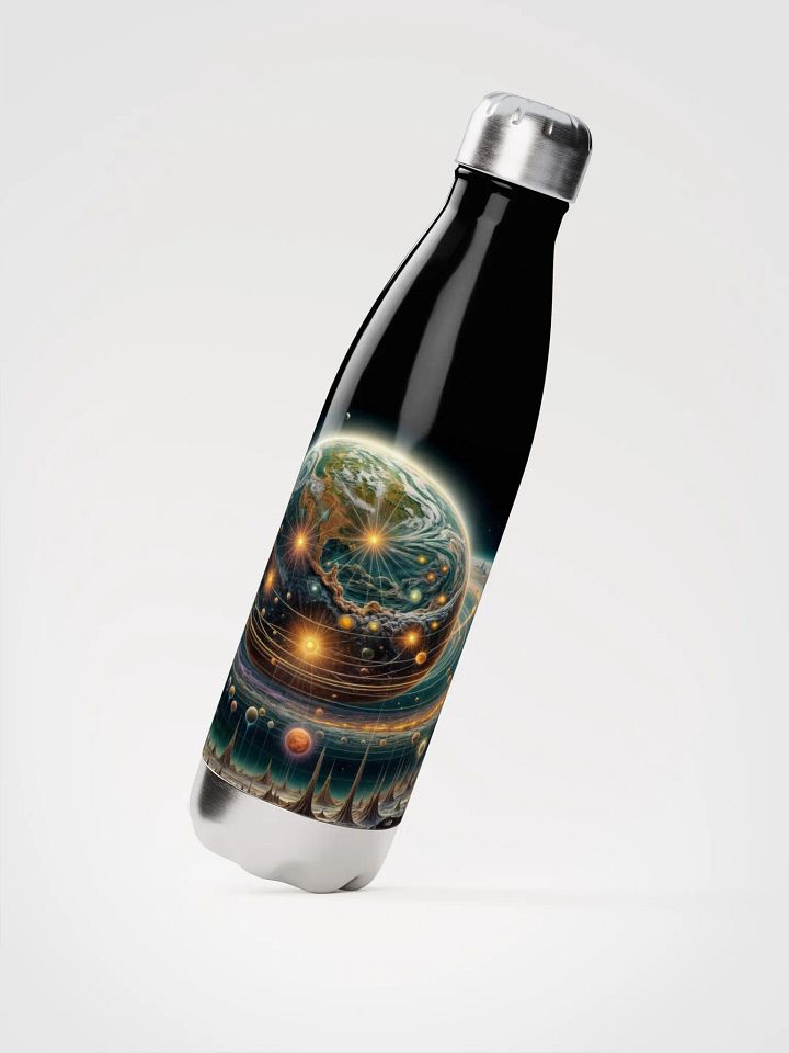 Stainless Steel Water Bottle: Harmonic Orbits of Creation product image (4)