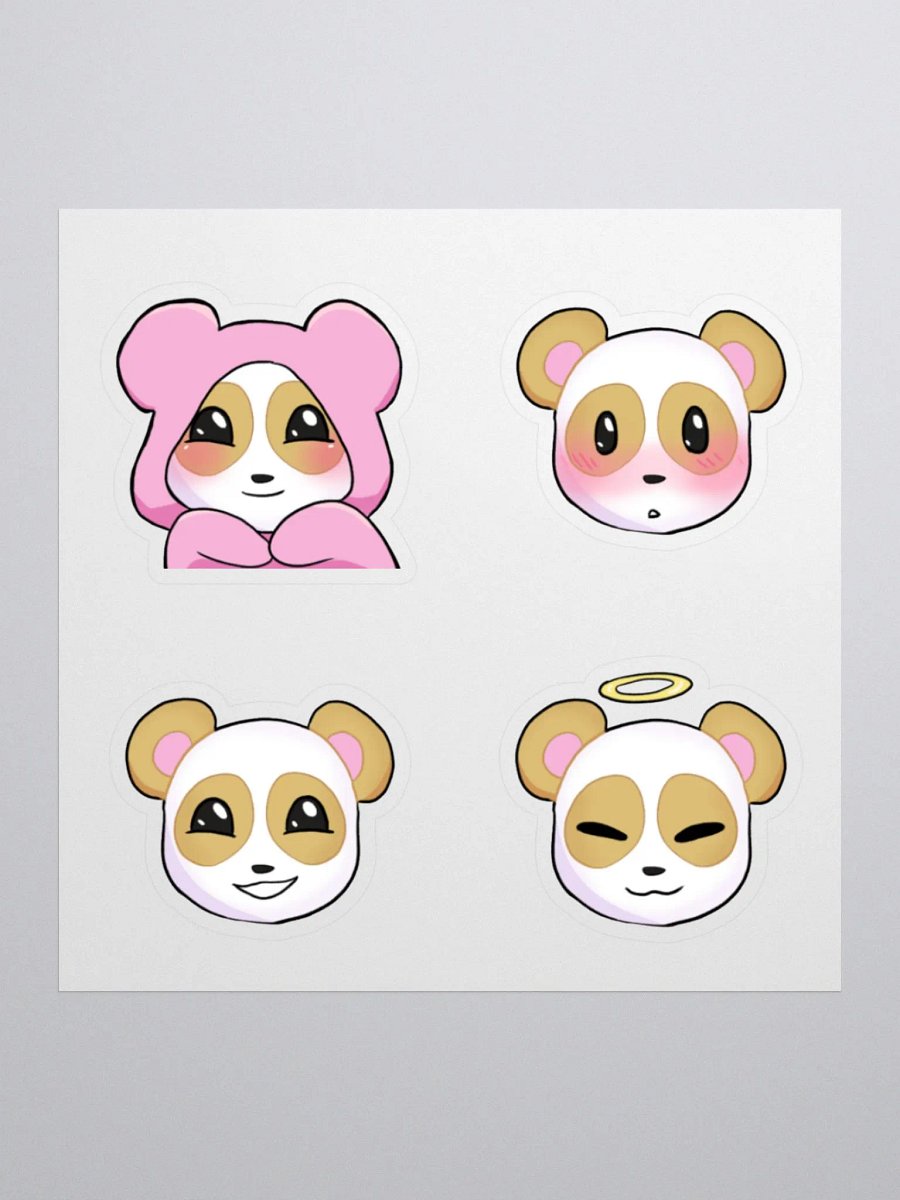 Panda Emote Sticker Pack product image (1)