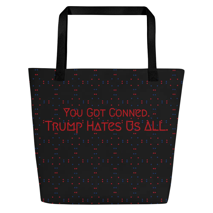 Resistor, You Got Conned, Patterned Tote product image (1)