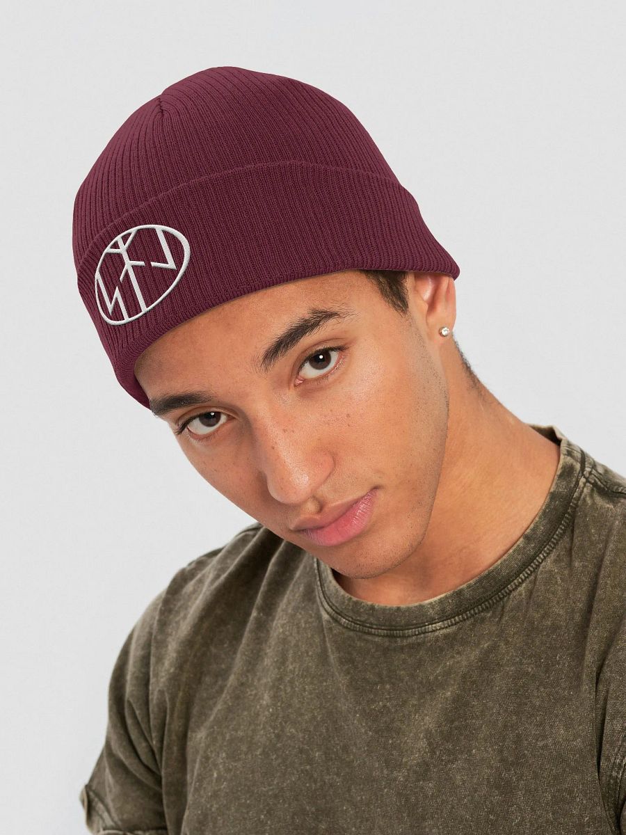 STJ runic logo organic beanie product image (12)