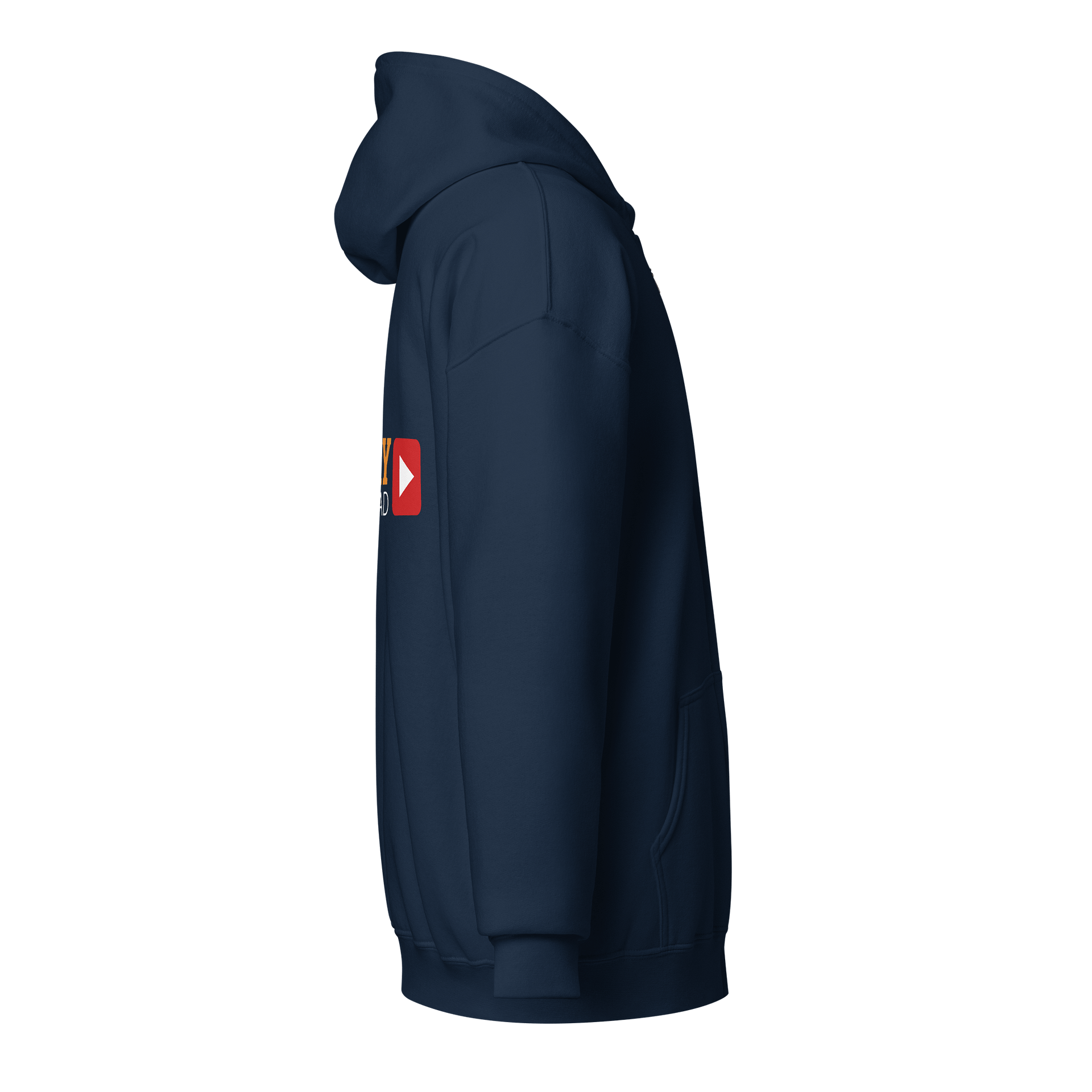 I made a model ... navy zipper hoodie product image (4)