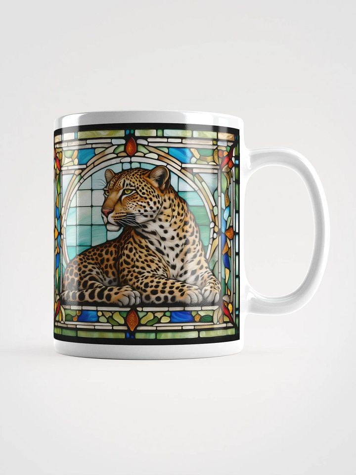 #003 Handsome Leopold - Stained Glass Mug product image (1)