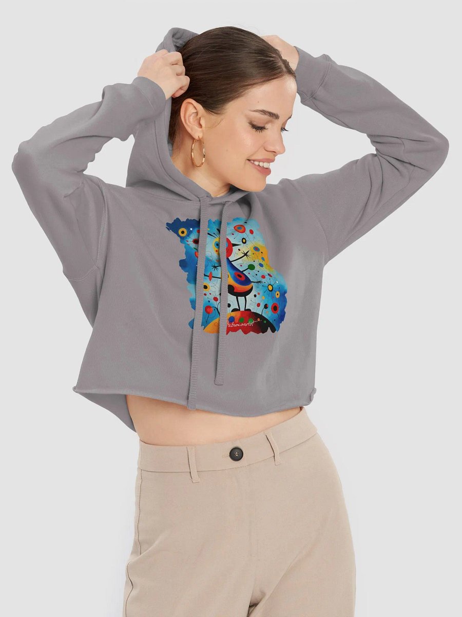 Bella+Canvas Fleece Crop Hoodie product image (19)