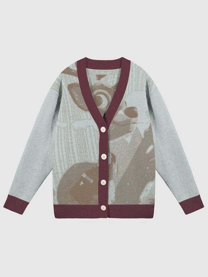 Holiday Reindeer Knit Cardigan product image (3)