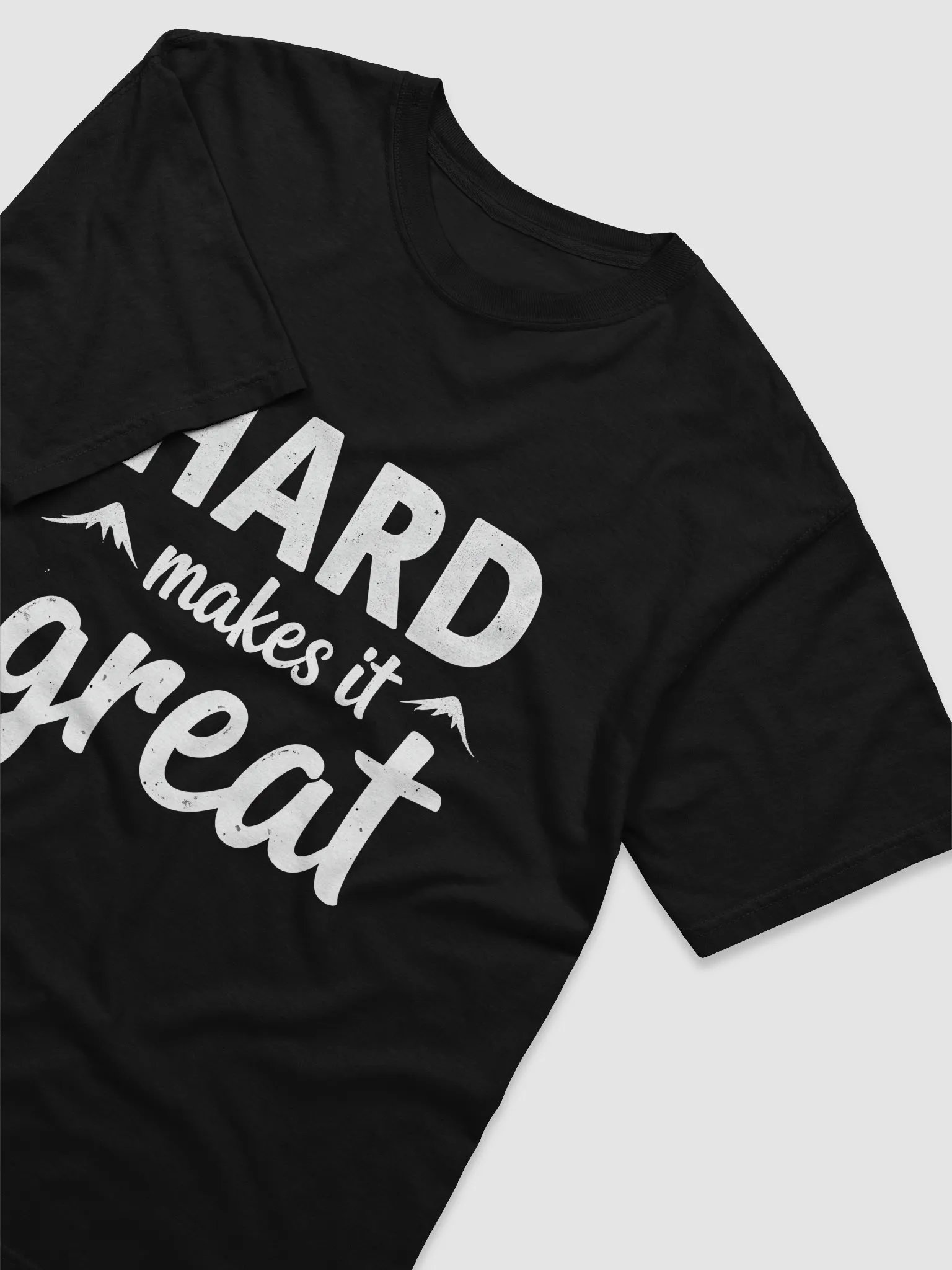 Tom Hanks Inspired 'The Hard Is What Makes It Great' T-Shirt – Empower Your Journey with the Wisdom of Jimmy Dugan from A League of Their Own product image (3)
