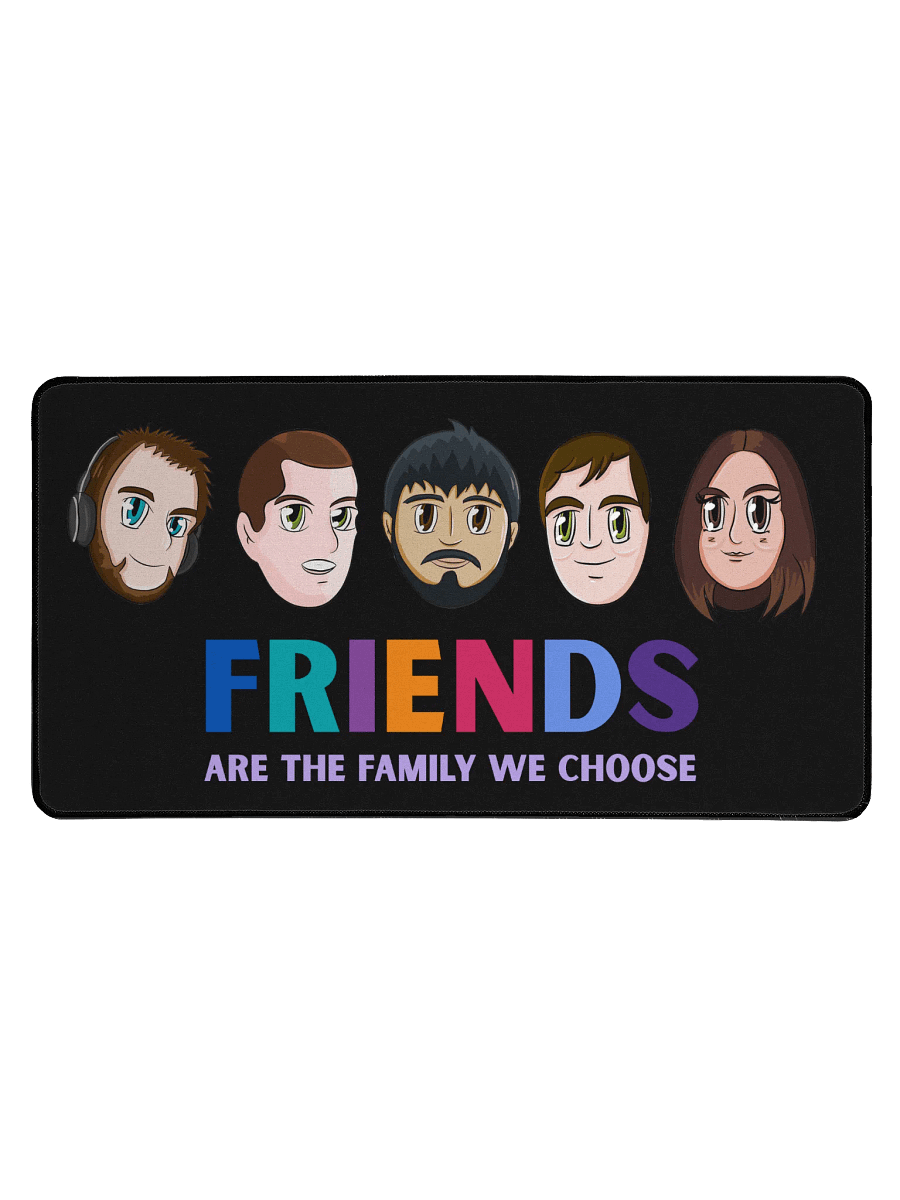 LPerLeague Friends Desk Mat (15.5" x 31.5") product image (1)