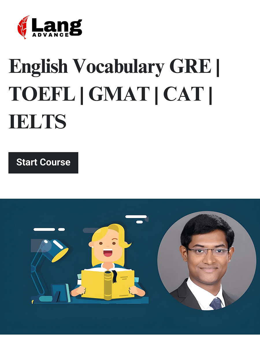 English Vocabulary GRE | TOEFL | GMAT | CAT | IELTS product image (1)