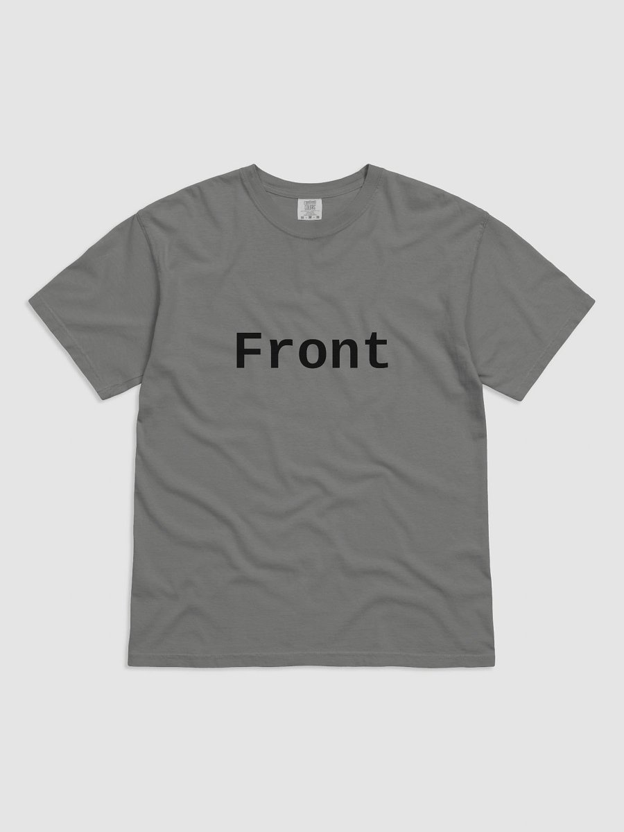 Front Back Heavyweight Tee - Correct - Light Color product image (10)