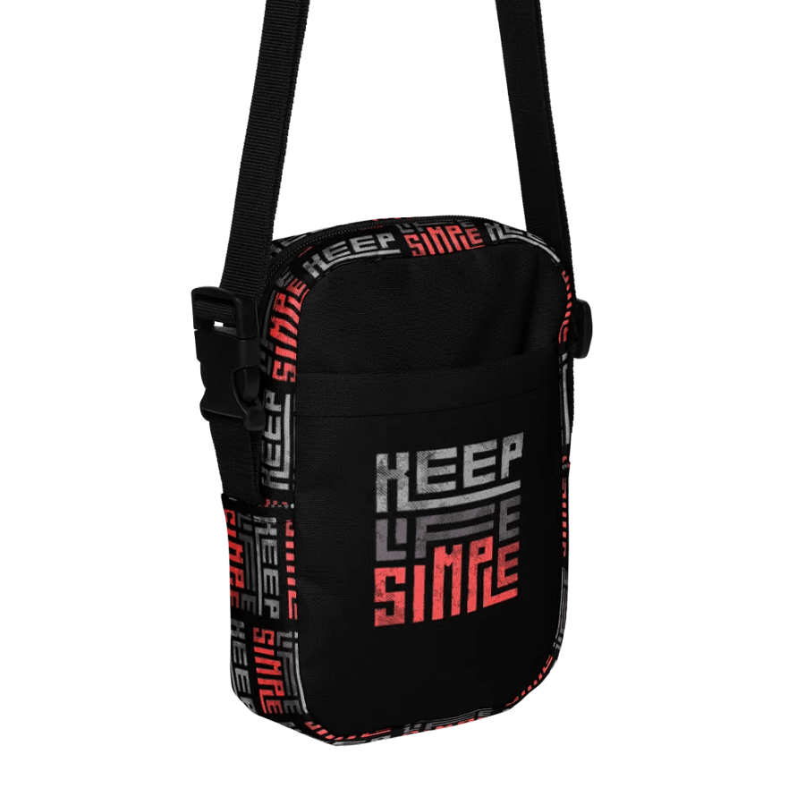 'Keep Life Simple' Utility Crossbody Bag product image (11)