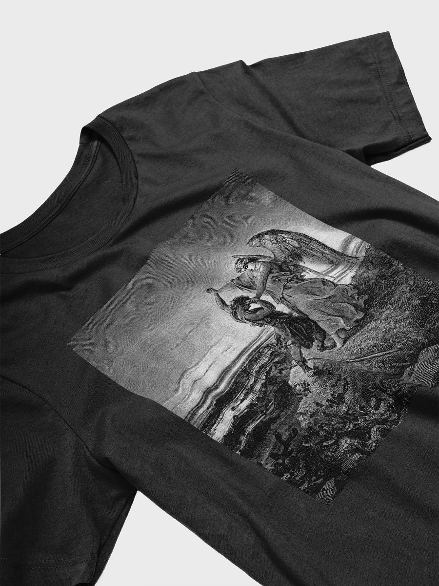 Jacob Wrestling with the Angel Gustave Dore Bible Illustration Unisex T-Shirt product image (3)