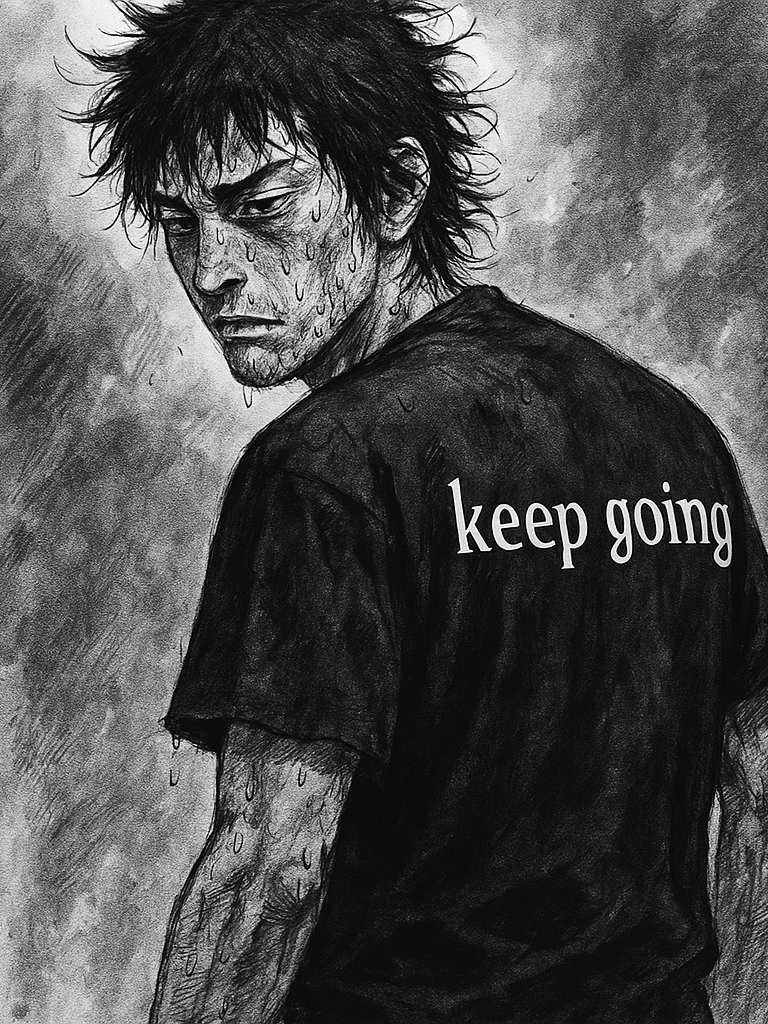 keep going vBG1 (back of shirt) product image (1)
