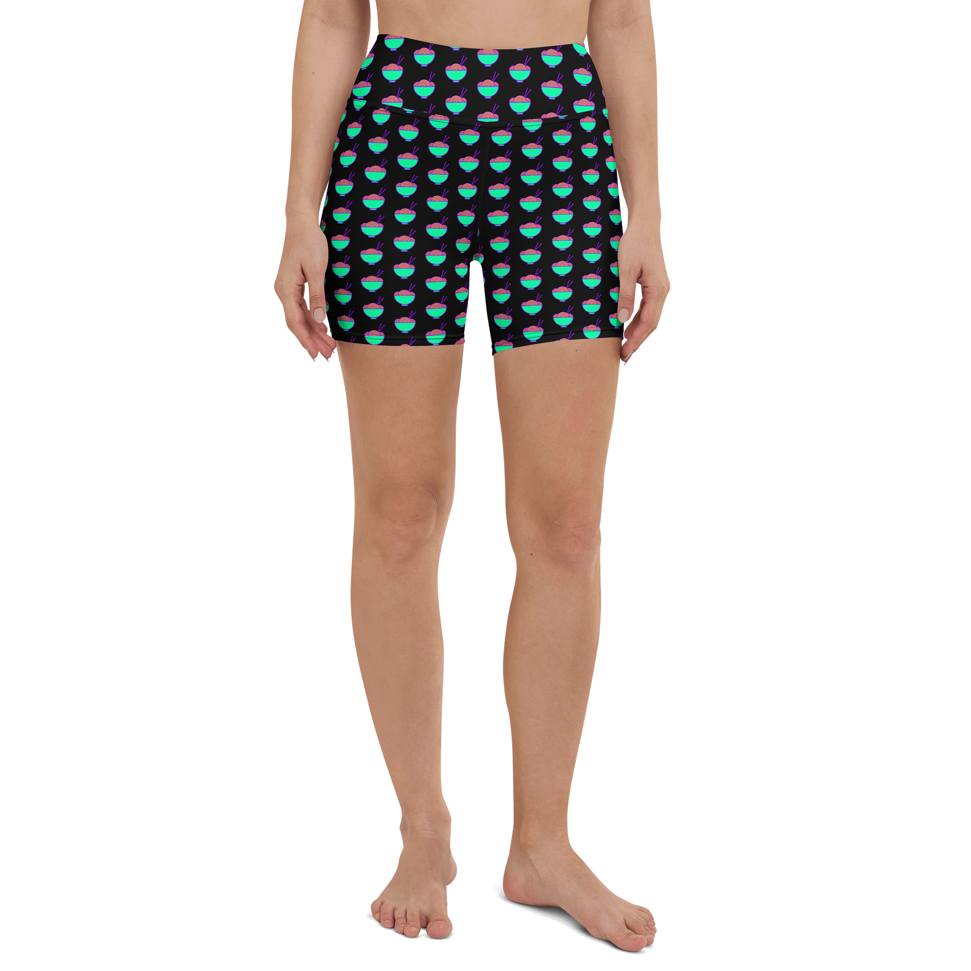 Noodle Crew Athletic Shorts! (Black) product image (2)