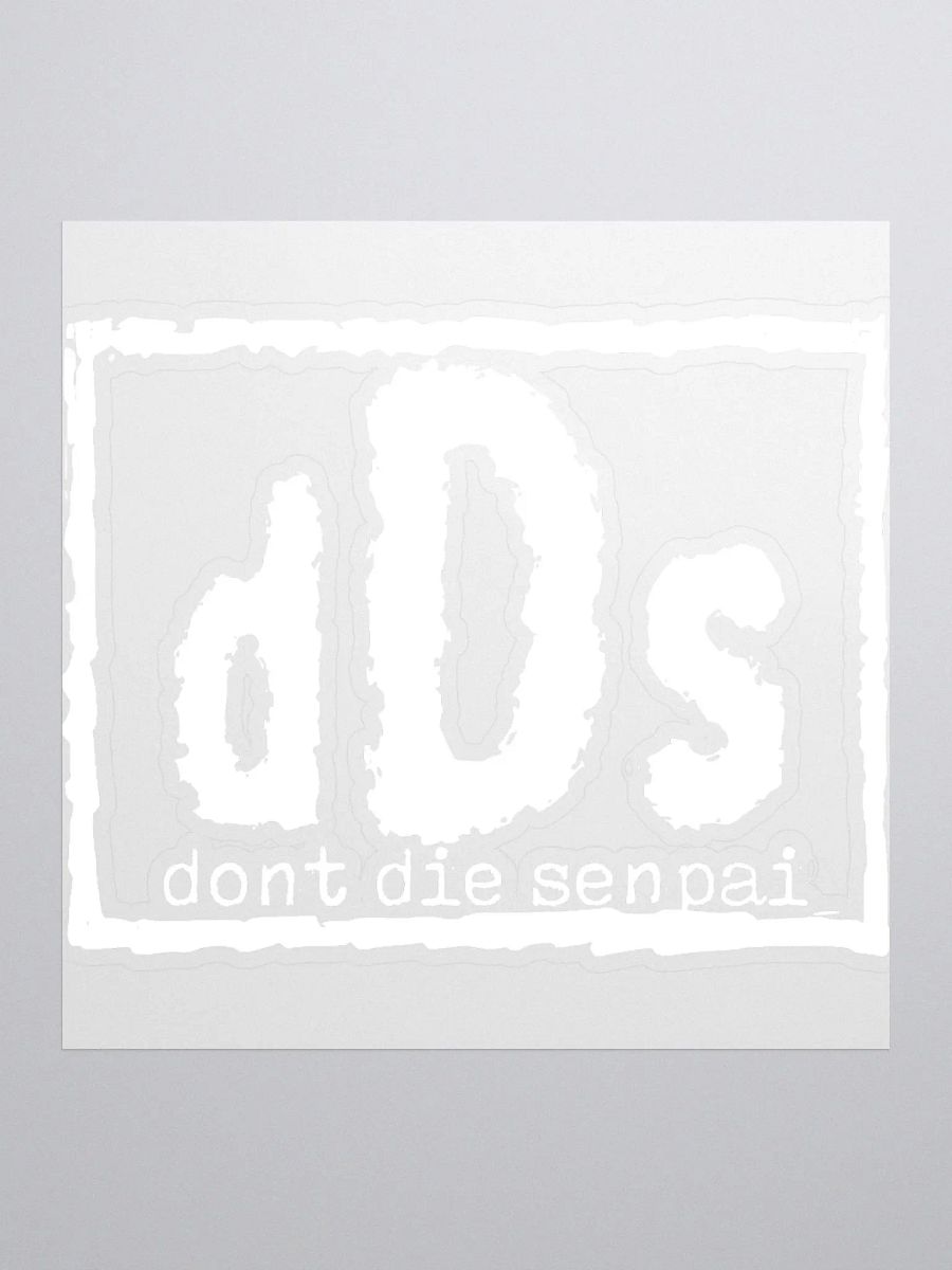 DDS White Sticker product image (1)