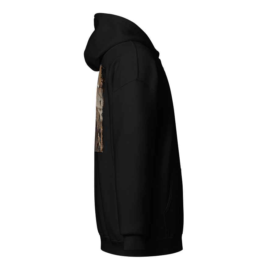 Copy of Singer From Wales Uk Zippered Gildan Unisex Hoodie product image (5)