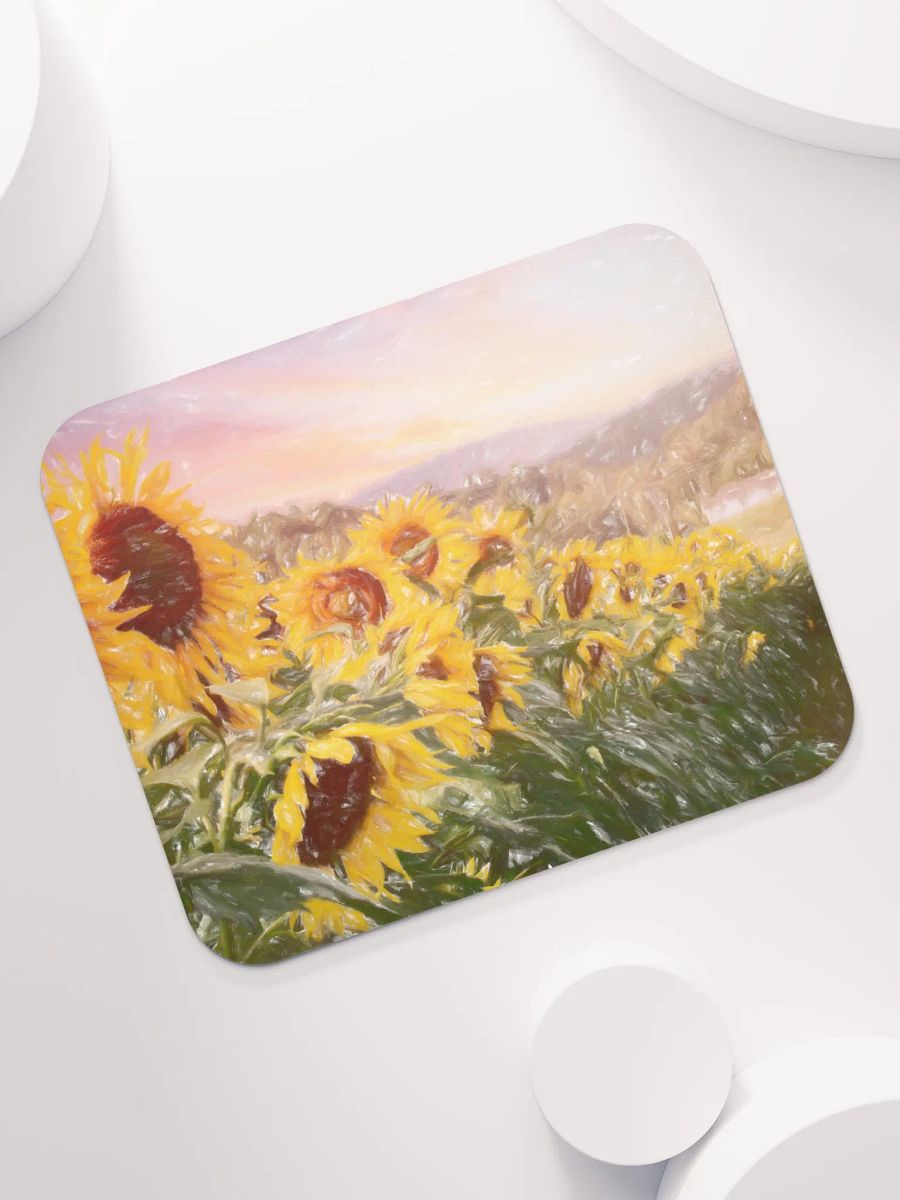 Sunflower Serenity Mouse Pad product image (7)