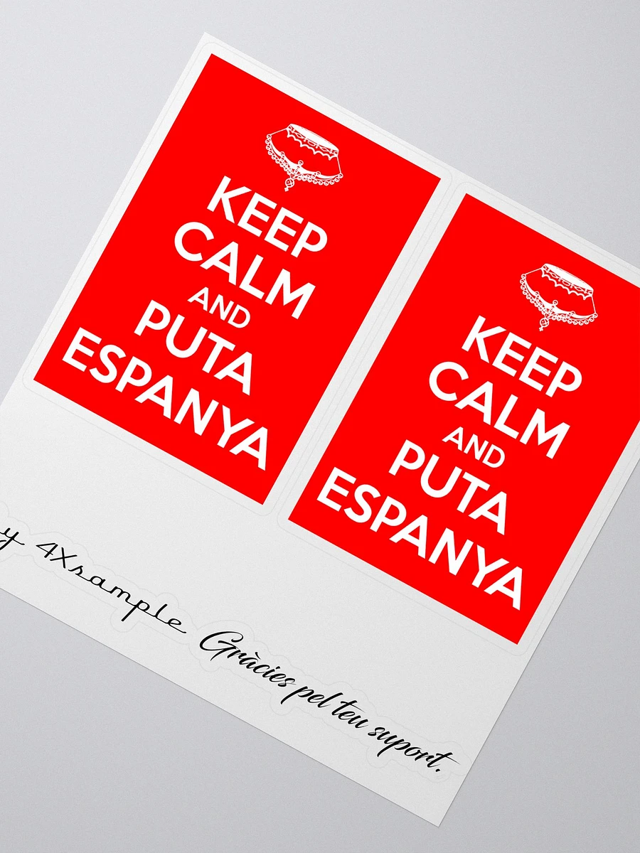 Keep calm i Puta espanya - Adhesius product image (2)