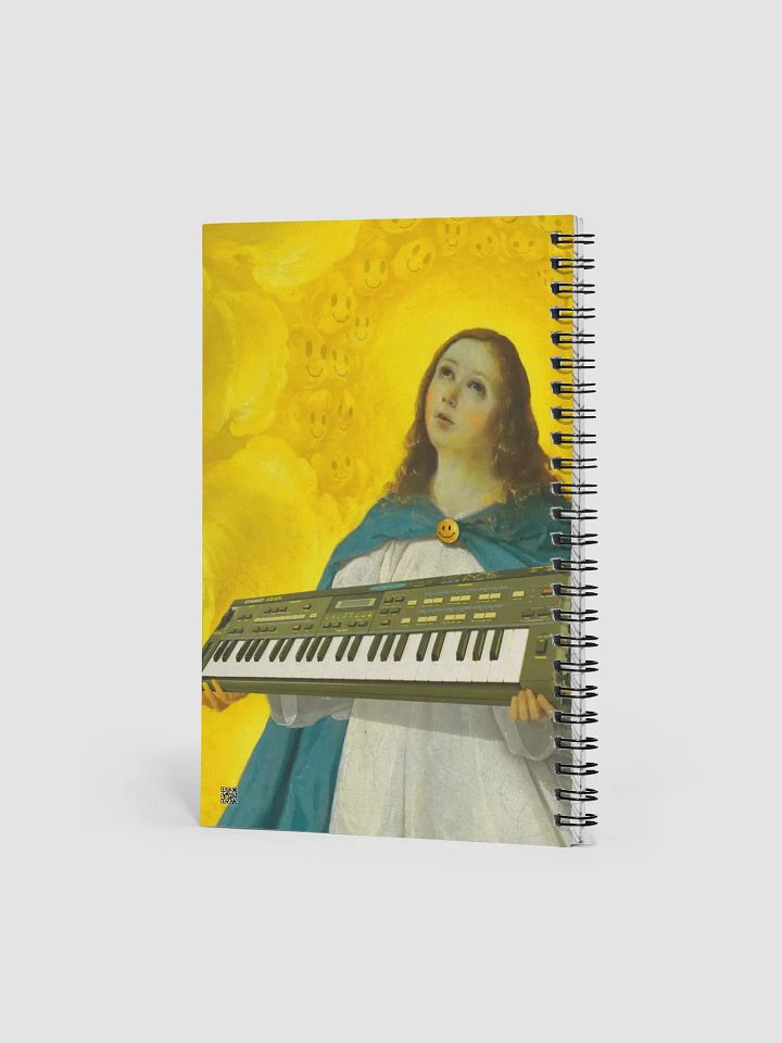 Immaculate cz-101 conception by Frank Fonik, EDM Techno Casio cz-101, Spiral Notebook product image (2)