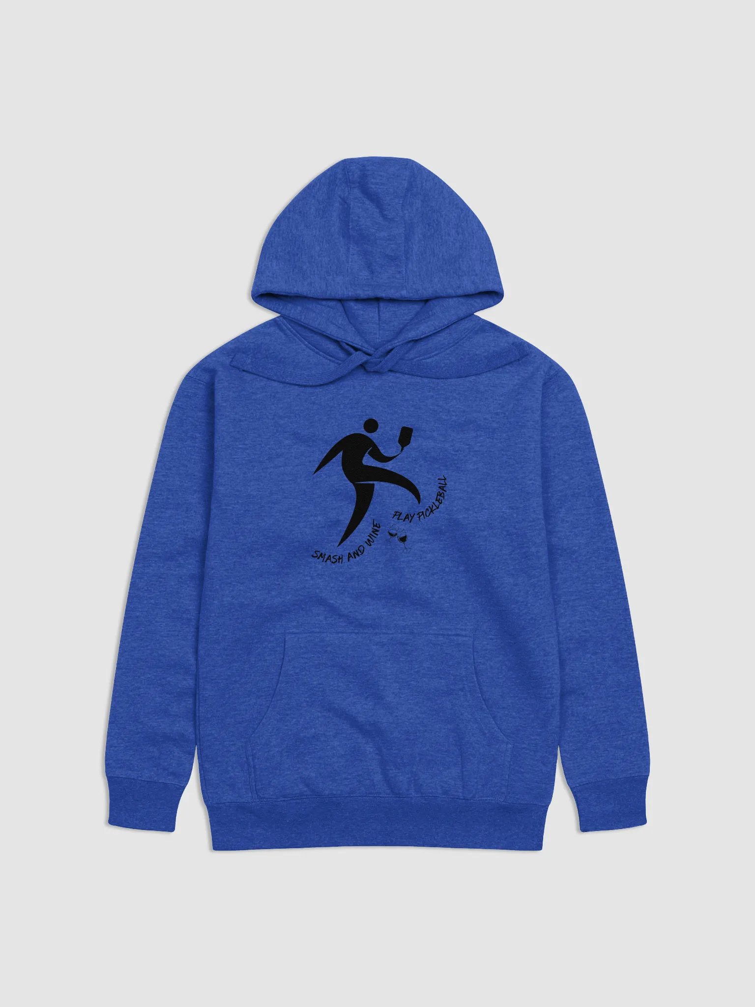 Smash and Wine Pickleball Cotton Heritage Unisex Premium Hoodie product image (1)
