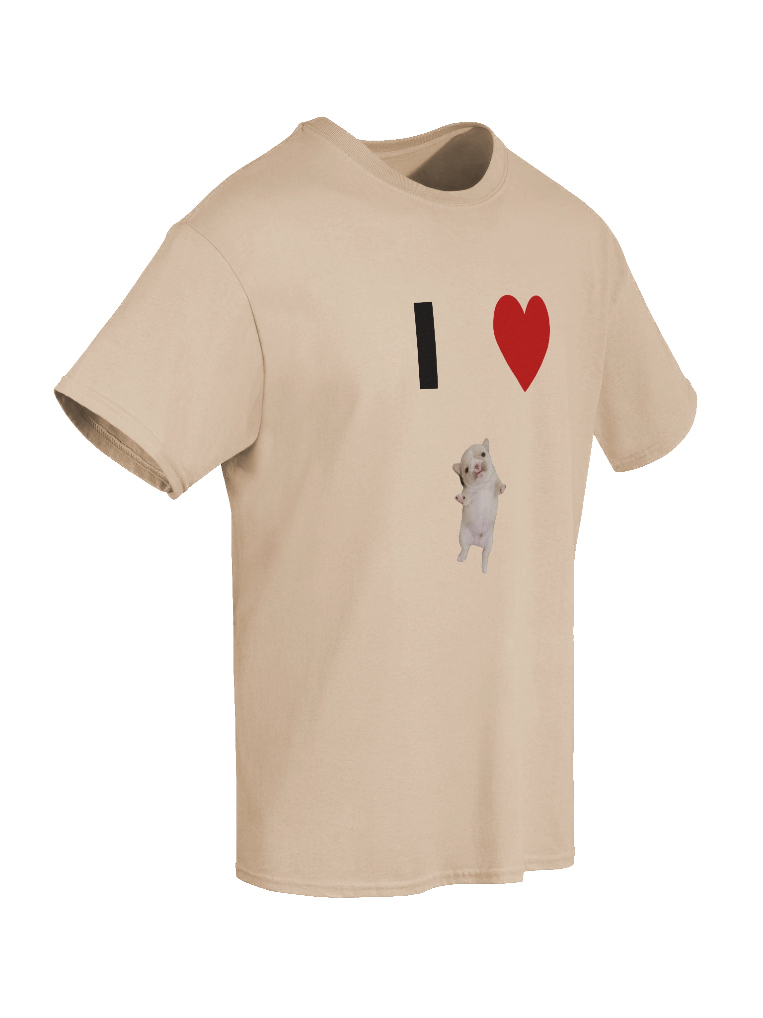 I HEART PIBBLE (tee shirt) - light colors product image (8)