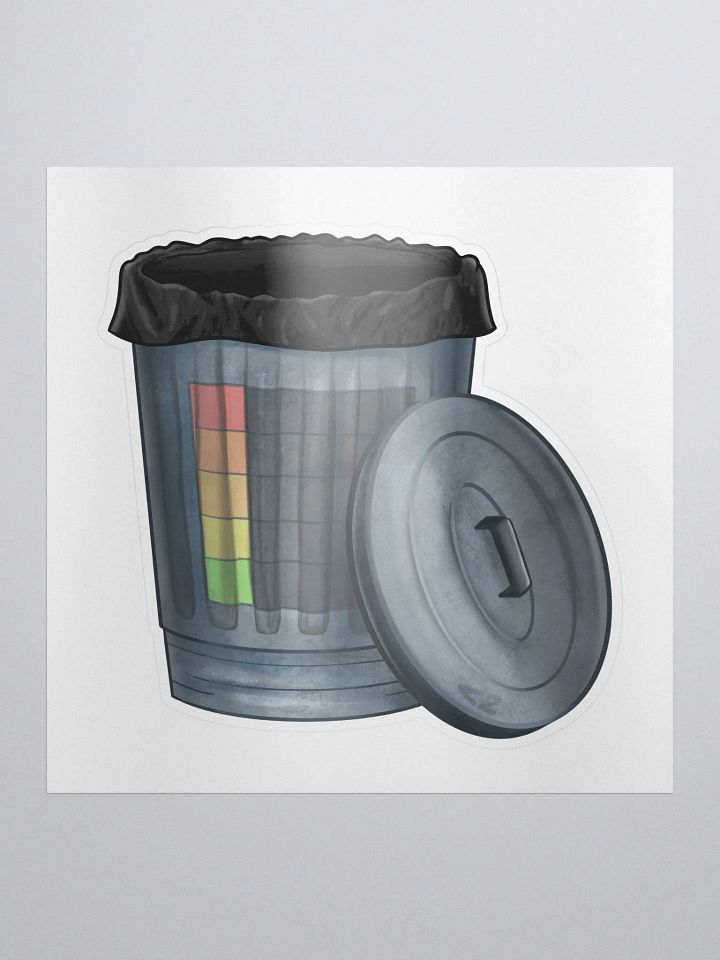 Less Than 2 Year Bin 'Em Sticker product image (2)