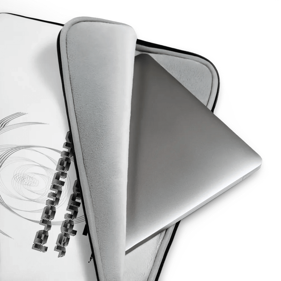 Laptop Sleeve - Co Founder Shaumarai - Black HApex Gear Black Logo product image (3)