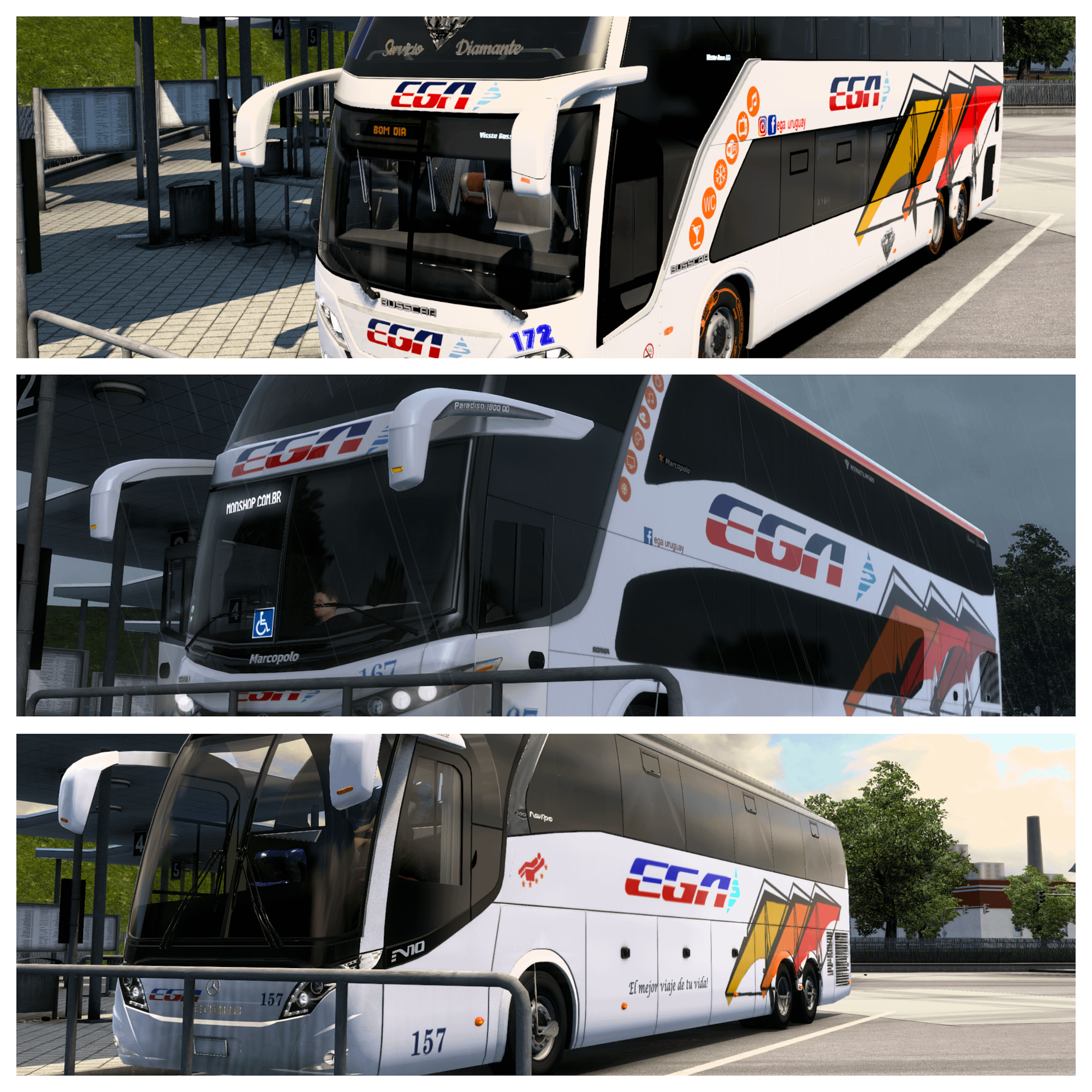 Pack Completo EGA (3 Mods 🚌) | Simulación Terrestre product image (1)