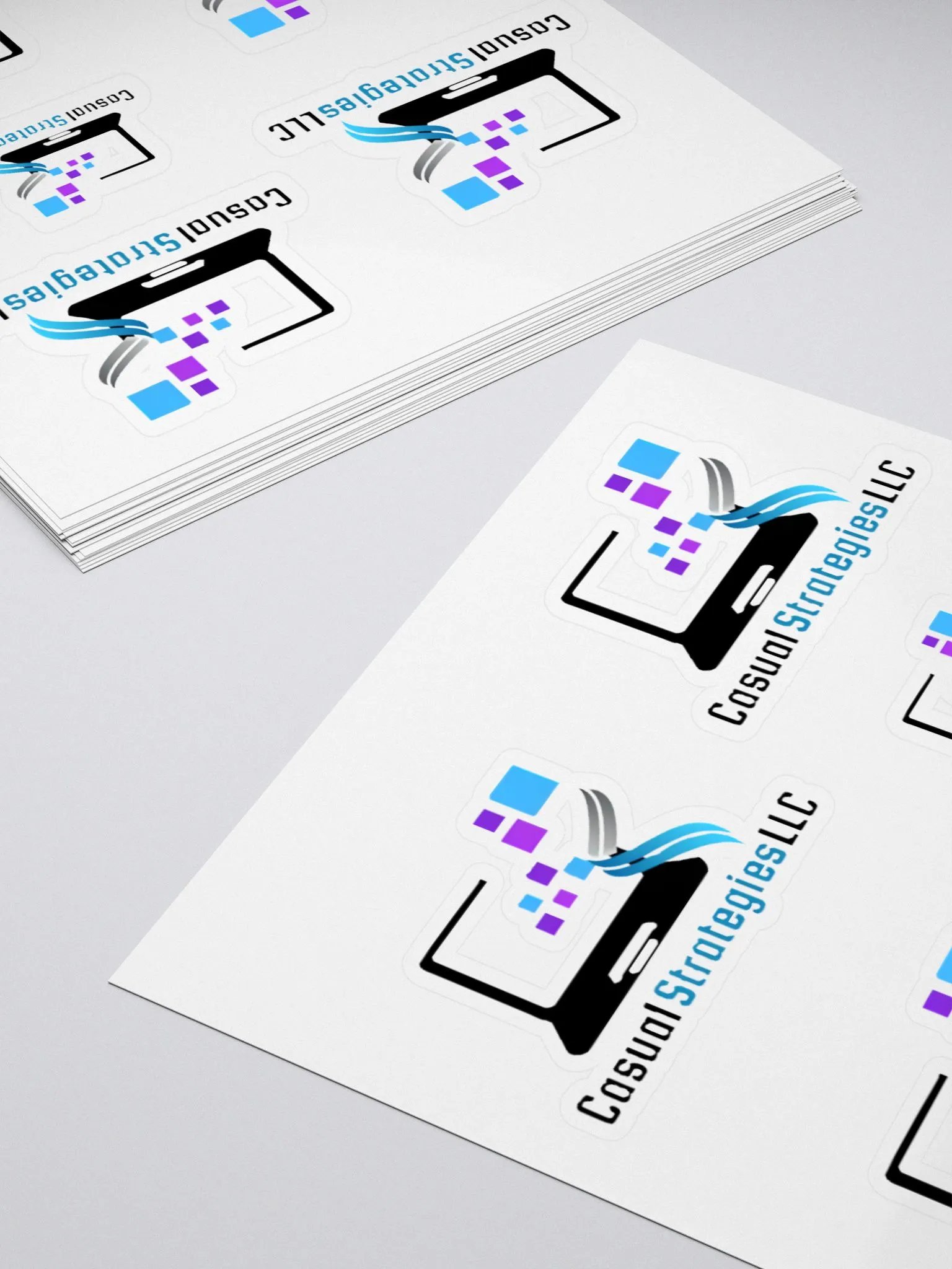 Casual Strategies Logo Stickers product image (4)