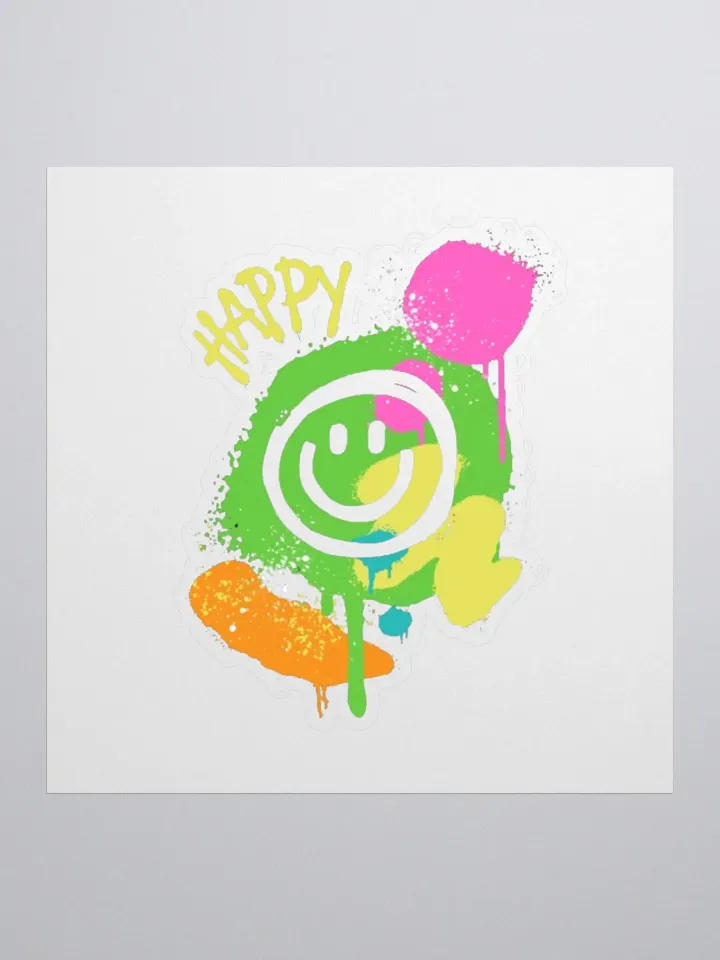 Happy Face: Sticker product image (2)