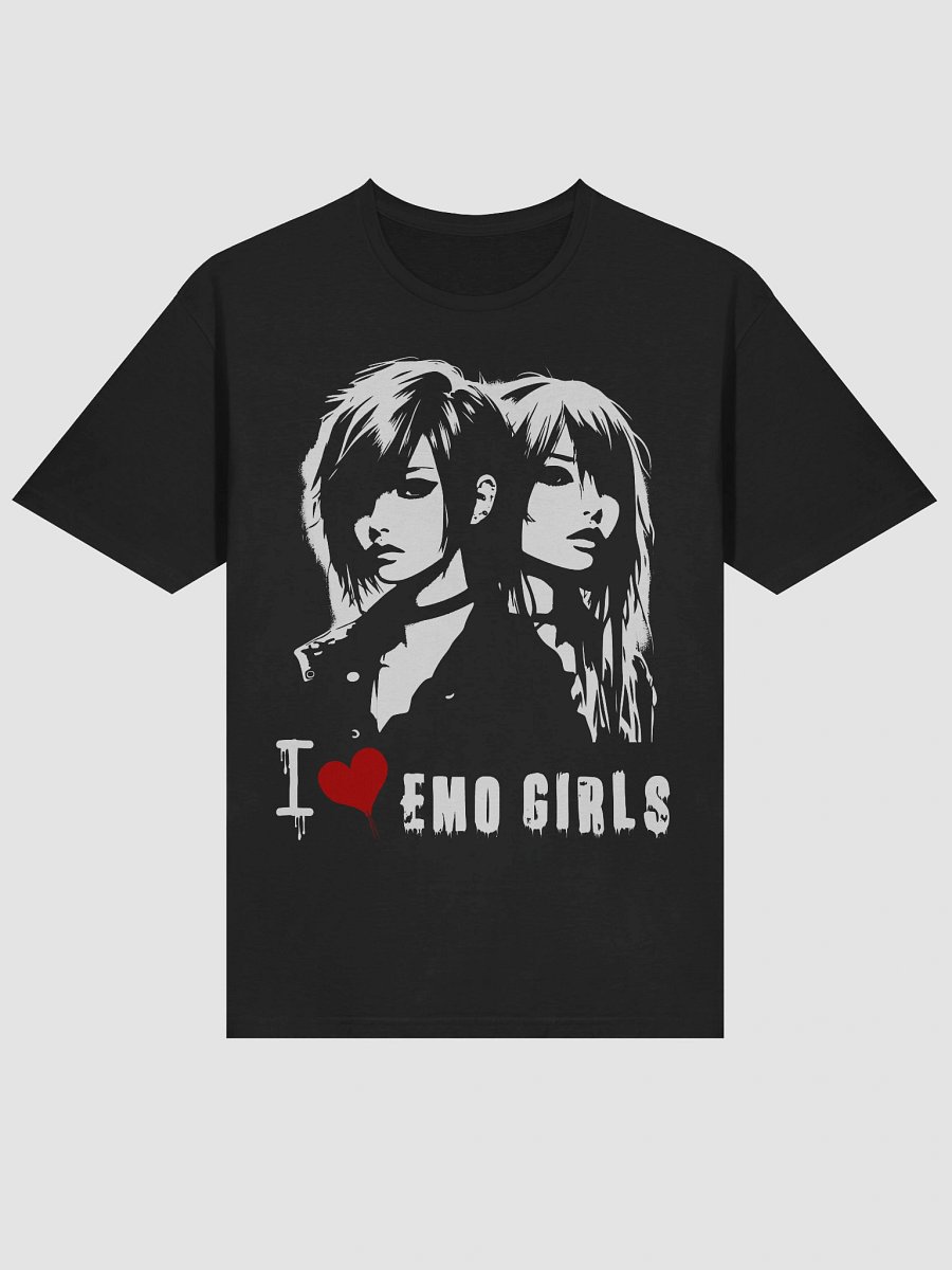 I LOVE EMO GIRLS TEE (03) product image (20)