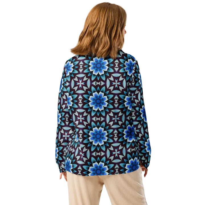 Chic Comfort: Silky Long Sleeve Pyjama Top product image (2)