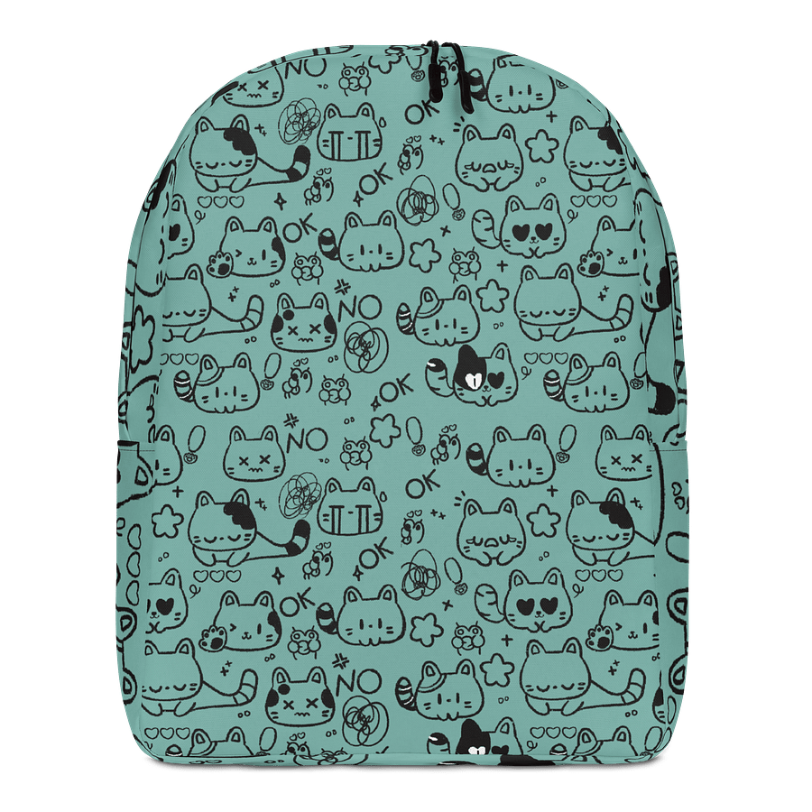 Cat Doodles - Minimalist Backpack product image (1)