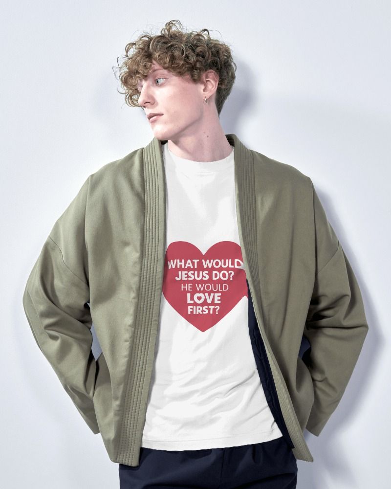 WWJD? He Would Love First! - Faith-Based T-Shirt product image (17)