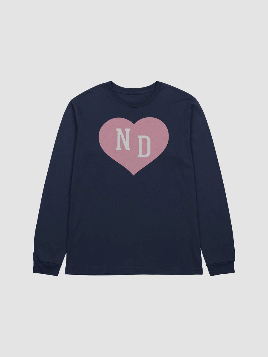 ND Heart Pink Long Sleeve product image (2)