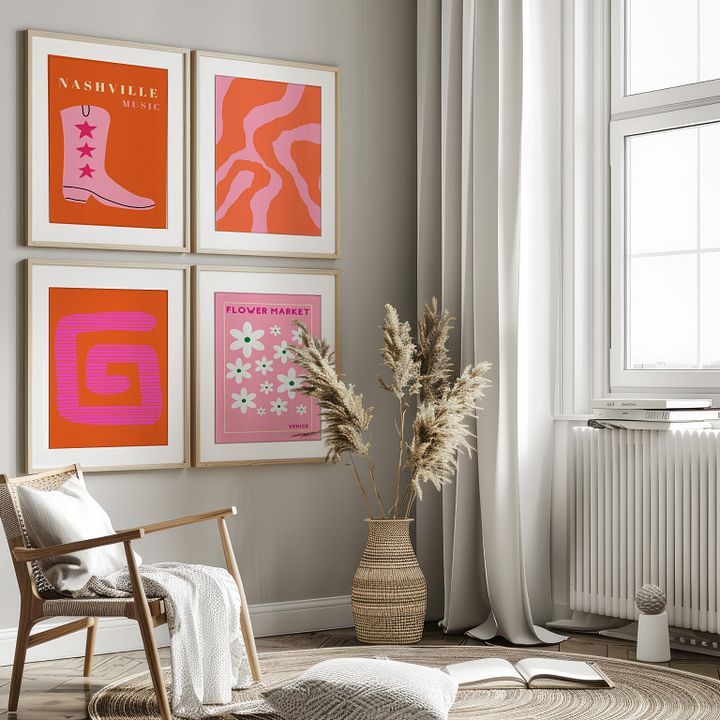 Eclectic Gallery Wall Set of 10 DIGITAL Prints product image (2)