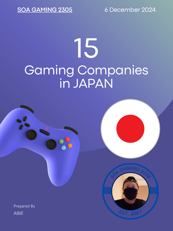 🎮 Unlock Your Future in Japan's Legendary Gaming Industry! 🚀 product image (1)
