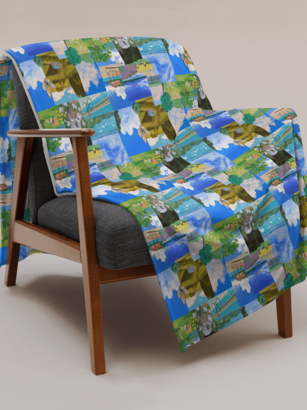 Screencap of Peace Throw Blanket product image (9)