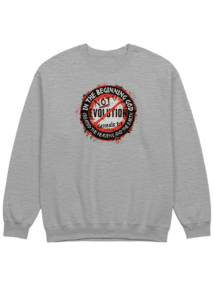 In The Beginning God, Not Evolution Sweatshirt product image (11)