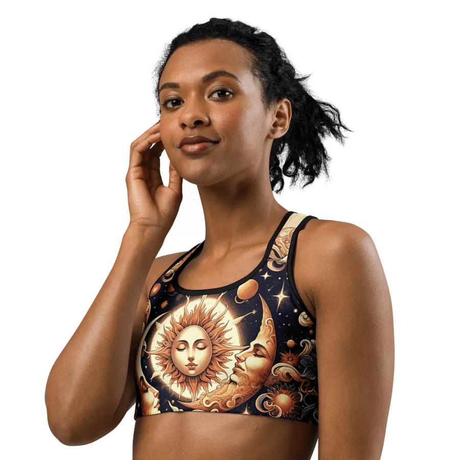 All-Over Print Sports Bra product image (6)