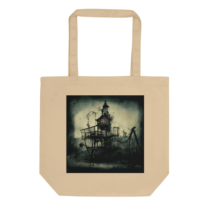 Ethereal Haunted Tower Eco Tote product image (1)