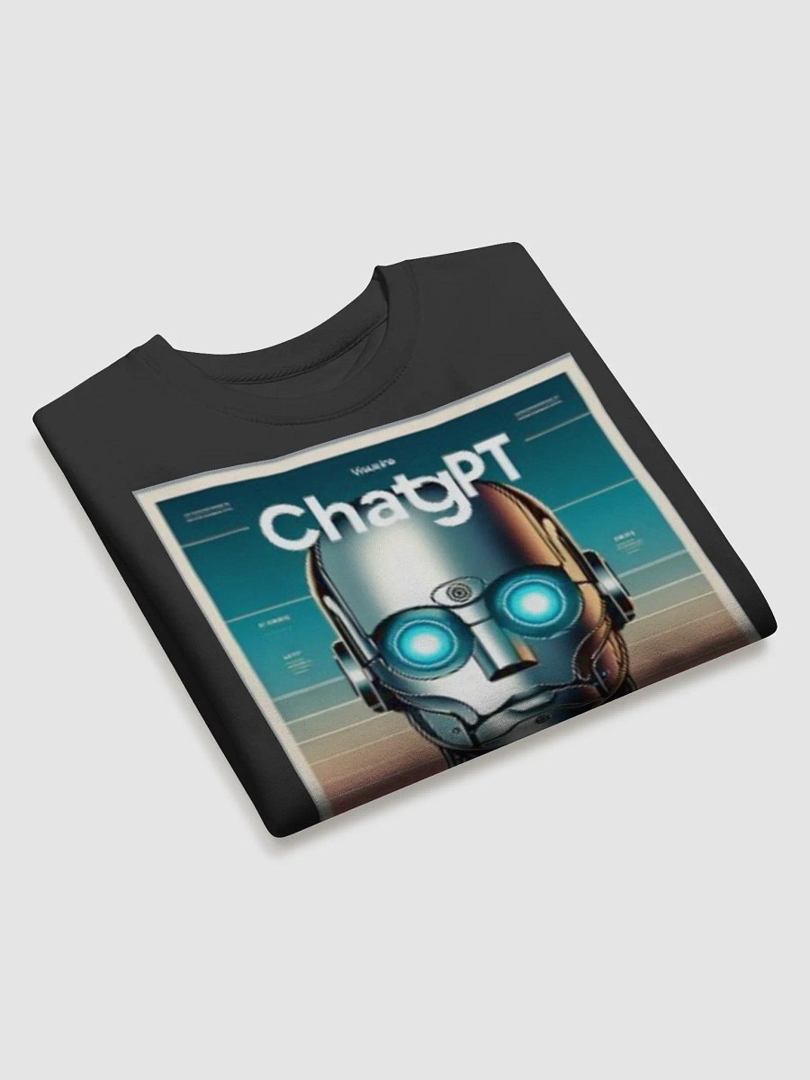 Futuristic Robot Graphic Unisex Sweater product image (3)