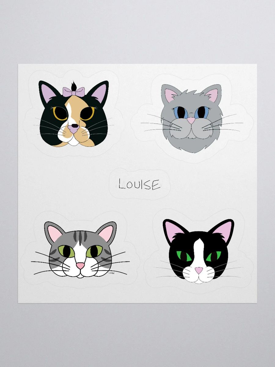 Feline Friends Sticker Set product image (4)