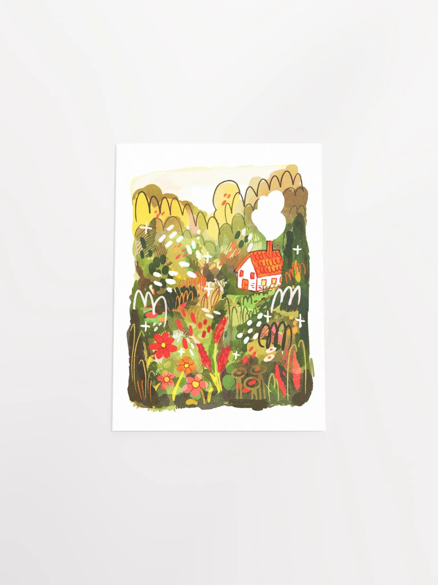 Cottage Landscape Print product image (5)