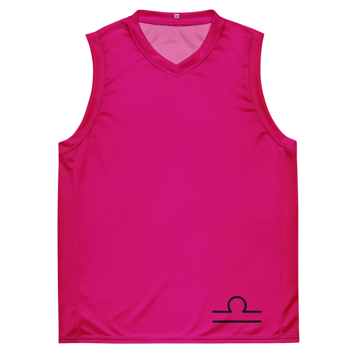 Libra Zodiac All-Over Print Basketball Jersey product image (2)