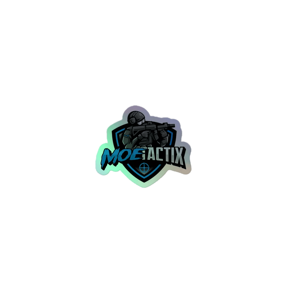 Tactical Holographic Sticker Sheet – Moetactix Edition product image (1)