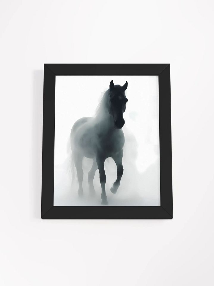 Misty Equine Elegance Framed Poster product image (2)
