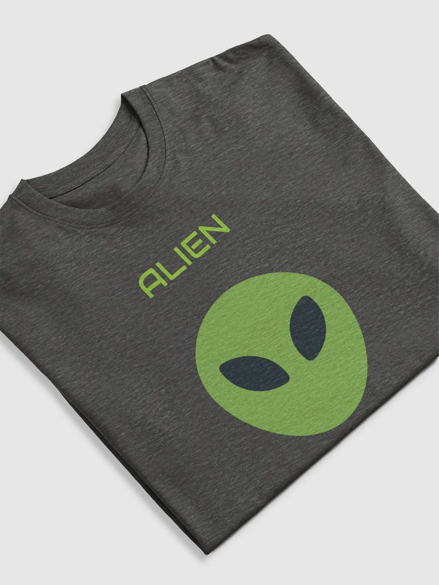 Alien Spaceship T-Shirt Gray product image (5)